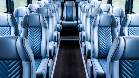 30 passenger minibus interior