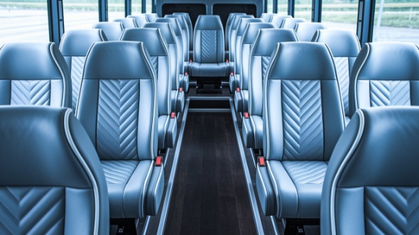 cedar rapids 35 passenger minibus inside